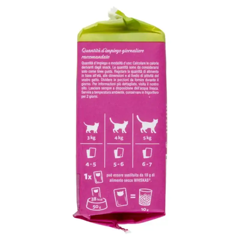 Whiskas Pranzuri cu Carne Alba Gr 50X6 Bax 12 buc.
